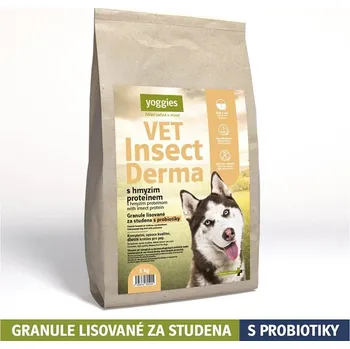 Krmivo pro psa YOGGIES VET Insect Derma s hmyzím proteinem 5kg