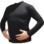 xcena Tričko bavlněné se stojáčkem černé Velikost: M