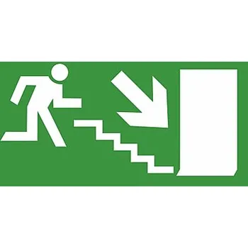 Nouzové osvětlení Sada piktogramů č.10 pro ESCAPO-2 (obsahuje piktogram 10a+10b) 299x157mm