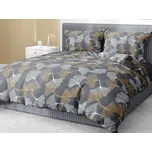 Gipetex Natural Dream Italské povlečení 100% bavlna Ginko Giallo - 220x200 / 2x70x90 cm