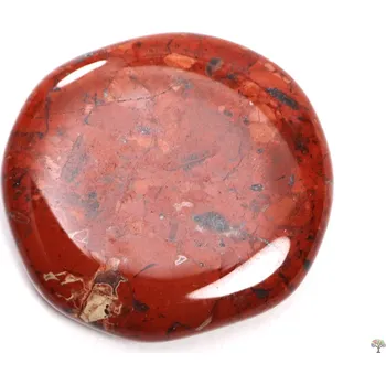 Drahý kámen Magieprirody.cz Hmatka Jaspis brekcie 40 - 45 mm placička #144