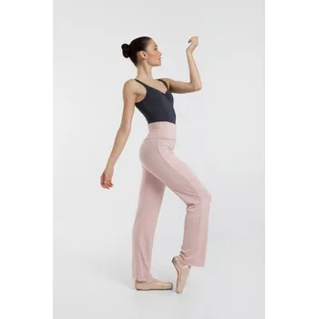 Dámská mikina Intermezzo,Lehké taneční tepláky 5214, růžová M