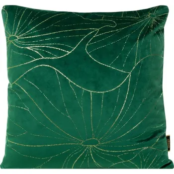 Povlečení Sametové dekorační povlečení na polštář BLINK25 45x45cm - tmavě zelené
