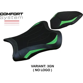 Moto sedlo TPZ Italia Potah sedla Kawasaki Ninja ZX 10 R (21-24) Dexter Comfort potah sedla: bez loga 3GN (green)