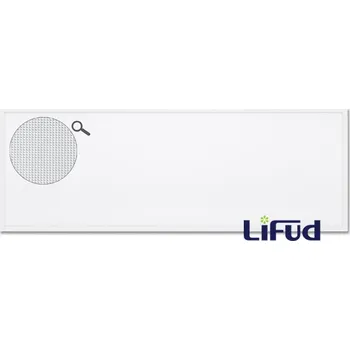 LED panel Ecolite Bílý vestavný LED panel ZEUS UGR 45W 30x120 denní bílá 4000K do rastrového podhledu LED-GPL44/B-45/UGR/BI