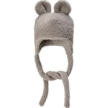 Kojenecká čepice T-tomi Cap Teddy Grey Vel. 6-9 měsíce