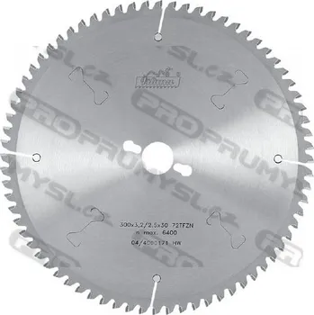 Pilový kotouč Pilový kotouč s SK pro řezání neželezných kovů a plastů, negativní úhel čela, 225387-13, 450x4x30 mm