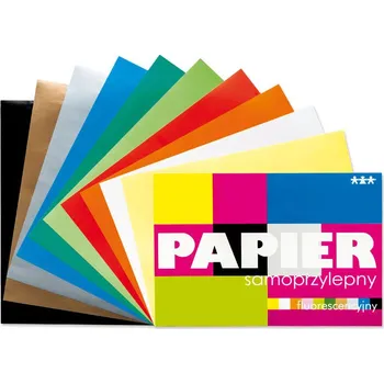 Velké fluorescenční samolepicí papíry