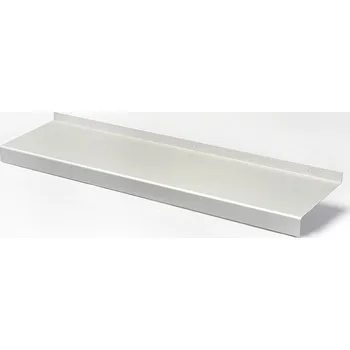 Parapet Venkovní parapety Alu tažené 40 mm nos ELOX - stříbrná šířka 50mm