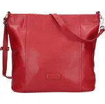 Dámská kožená kabelka přes rameno Katana Botilda - červená
