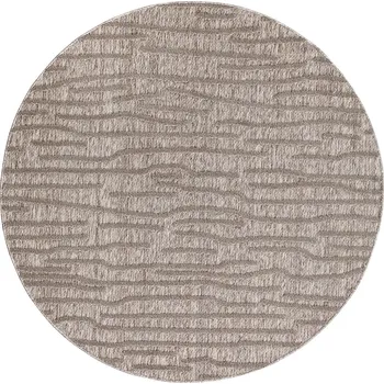 Koberec Kulatý terasový koberec SANTORINI - 450 hnědý Průměr koberce: 120cm
