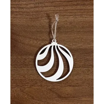 Vánoční ozdoba Dřevěná vánoční ozdoba 14