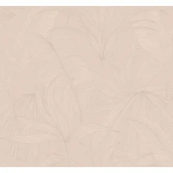 Tapeta Eijffinger Béžová vliesová tapeta s listy, 333511, Festival, Eijffinger, velikost 10 x 0,686 m
