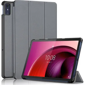 Pouzdro na tablet VSECHNONAMOBIL 64779 LEATHER Zaklápěcí kryt pro Lenovo Tab M10 5G šedý