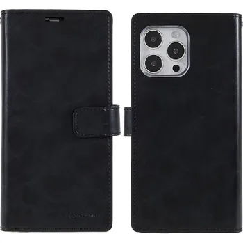 Pouzdro na mobilní telefon Mercury Ochranné pouzdro na iPhone 15 Pro - Mercury, Mansoor Diary Black