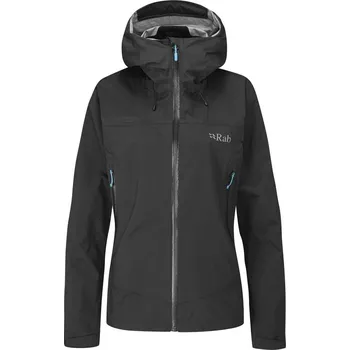 Dámská větrovka Rab Downpour Plus 2.0 Jacket Women’s Black S