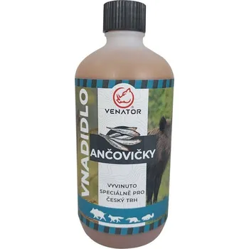 Návnadová pasta a těsto Vnadidlo VENATOR Rybí nektar Ančovičky 0,5l