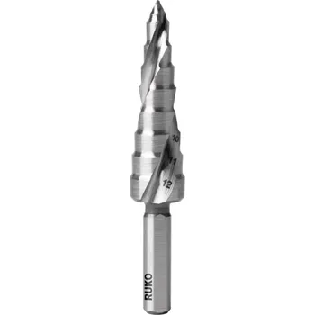 Vrták Ruko 101650-9 - Vrták do kovu pr. 4-12mm stupňovitý, stopka 6mm HSS ULTIMATECUT FLOWSTEP® č.0/9