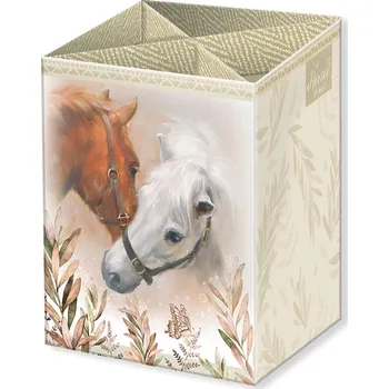 Stojan na vizitku ARGUS Stojan na pera a tužky Horses & me 19230360