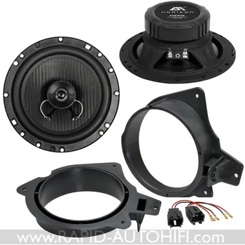 Auto Hi-Fi Reproduktory PEUGEOT 207 ESX HZ62 Zadní s redukcemi