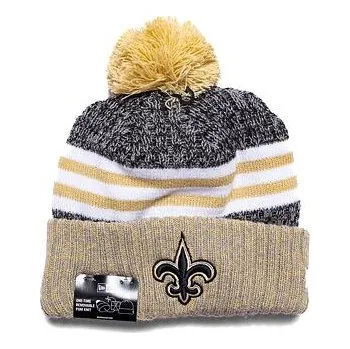 Zimní čelenka Kulich New Era NFL Sideline Knit 23 New Orleans Saints velikost One Size (56-59 cm)