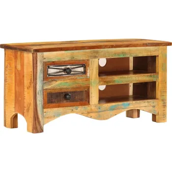 Televizní stolek vidaXL TV stolek 80 x 30 x 40 cm masivní recyklované dřevo [247517]