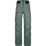 Ortovox 3L Deep Shell Pants W arctic grey M; Zelená kalhoty + DÁREK DLE VÝBĚRU!