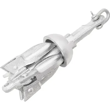 vidaXL Skládací kotva Silver 0,7 kg žárově pozinkovaná litina [94269]