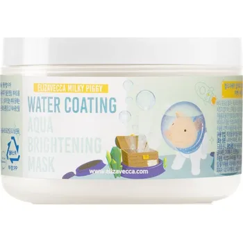 Pleťová maska Elizavecca Milky Piggy Water Coating Aqua Brightening Mask kolagenová maska pro rozjasnění a hydrataci 100 g
