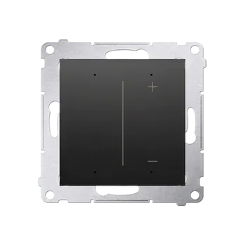 LED páska SIMON DESW1W.01/49 Stmívač pro LED pásky 12-24 V [Wi-Fi] :3028 černá matná