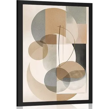 Plakát Dovido Plakát abstraktní tvary No9