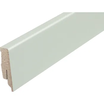 Podlahová lišta ACARA AP34/1 soklová lišta TYP 06, MDF, Bílá, 60 mm, 13 mm, 2,7 m