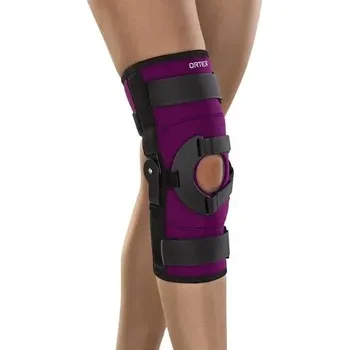 Ortex ortéza kolenního kloubu 04F - XS levá—Ortéza kolenního kloubu s jednoosým kloubem s dorazem