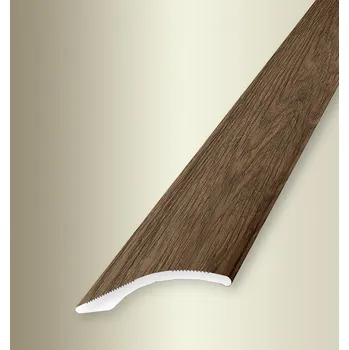 přechodová lišta Küberit 247 H/SK - Přechodová lišta 40 mm dekor dřeva, nivelace 0 - 18 mm, samolepicí Barva dekoru: tigua H63, Délka lišty: 270 cm