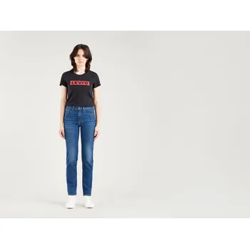 Dámské oblečení Dámské jeans Levi's® 724 Nonstop 18883-0139 Velikost: W28 / L32