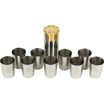 Kempingové nádobí Jack Pyke Sada 9 panáků + Dárek v hodnotě 50 Kč