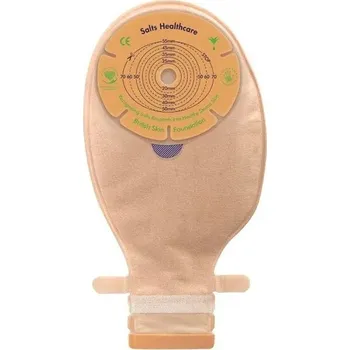 Plynová maska Jednodílný sáček Confidence Natural Advance 30 ks—Střední, výpustný, s chlopní, otvor 25 mm