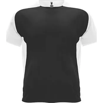 Pánské tričko Roly Bugatti Pánské funkční tričko CA6399 Black 02-White 01 L