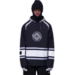 686 mikina - Mens Waterproof Slapshot Hoody Black Colorblock (BLCB)