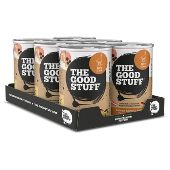 Krmivo pro psa The Goodstuff konzerva Duck with pumpkin & apple 6x800g