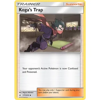 Sběratelská karetní hra Koga´s Trap 177/214 - Unbroken Bonds Typ karty: Reverse Holo