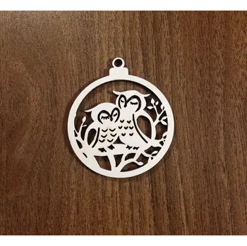 Vánoční ozdoba Dřevěná vánoční ozdoba 19