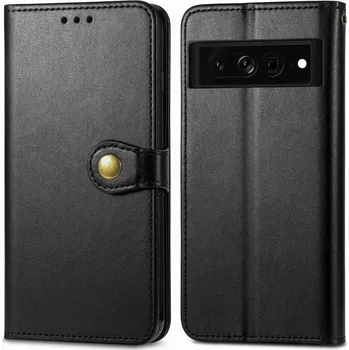 Pouzdro na tablet VSECHNONAMOBIL 51315 LEATHER BUCKLE Peněženkový obal Google Pixel 7 černý