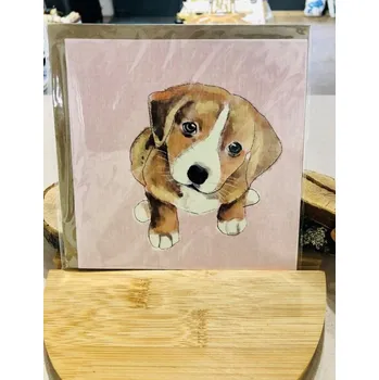 Balící papír Přáníčko Pejsek - KUBUdesign 0001767