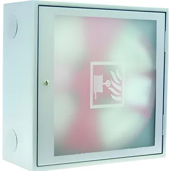 Hydrant Pavliš a Hartman, Hydrantový systém celonerezový s tvarově stálou hadicí D25 - 20bm - prosklená dvířka - proudnice ekv.10, svv 056