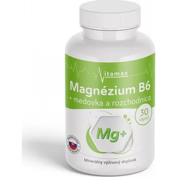 Vitamax Magnesium B6 meduňka a rozchodnice 30 kapslí