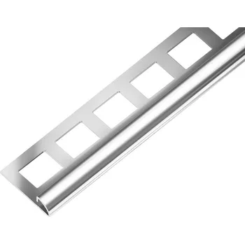 ACARA SP12 ukončovací lišta C, nerez lesk V2A, 6 mm, 3 m AAEO 60/3