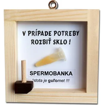 Rám na obraz Obrázek První pomoc - Spermobanka SK