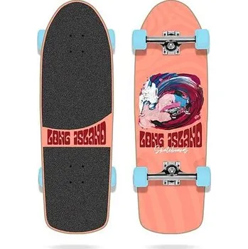 Longboard komplet LONG ISLAND Acrylic Cruiser 30,5''x9,5'' one size One Size