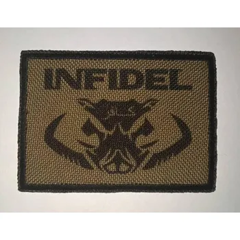 Nášivka ArmyČastolovice.cz Nášivka INFIDEL "prase" ZELENÁ